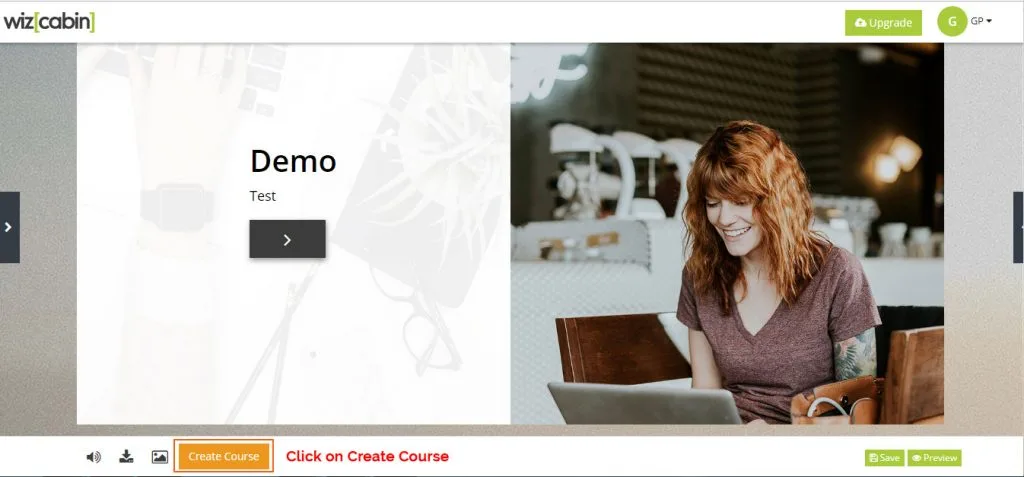 Publish course