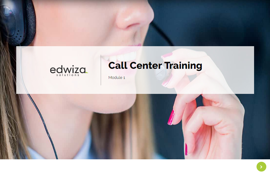 elearning example call center training 